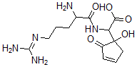 CAS#: 96695-56-6, N-L-Arginyl-2-(1-hydroxy-2-oxo-3-cyclopenten-1-yl)glycine