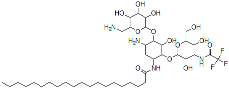 CAS#: 96695-80-6, 1-Eicosanoyl-3''-N-(Trifluoroacetyl)Kanamycin