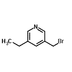 CAS 登录号：96838-56-1， 3-(溴甲基)-5-乙基吡啶