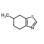 CAS#: 96963-10-9, 6-Methyl-4,5,6,7-tetrahydro-1,3-benzothiazole