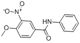CAS#: 97-32-5, 3-Nitro-4-methoxybenzanilide