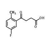 CAS#: 97072-94-1, 4-(5-Fluoro-2-methylphenyl)-4-oxobutanoic acid