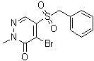 CAS#: 97120-13-3, 5-(Benzylsulfonyl)-4-bromo-2-methyl-3(2H)-pyridazinone