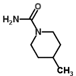 CAS#: 97226-75-0, 4-Methyl-1-piperidinecarboxamide