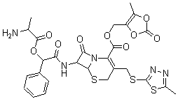 CAS 登录号:97275-40-6, 头孢卡奈达酯