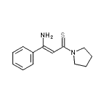 CAS#: 97309-70-1, (2Z)-3-Amino-3-phenyl-1-(1-pyrrolidinyl)-2-propene-1-thione