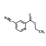 CAS 登录号：97316-50-2， 乙基4-氰基-2-吡啶羧酸酯