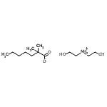 CAS#: 97334-74-2, bis(2-hydroxyethyl)ammonium; 2,2-dimethylheptanoate