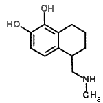 CAS#: 97352-20-0, 5-[(Methylamino)methyl]-5,6,7,8-tetrahydro-1,2-naphthalenediol
