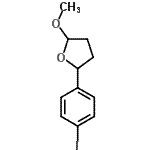 CAS#: 97370-22-4, 2-(4-Iodophenyl)-5-methoxytetrahydrofuran