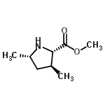CAS 登录号：97373-42-7， 甲基(3S,5S)-3,5-二甲基-L-脯氨酸酯