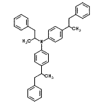 CAS#: 97375-17-2, N,4-bis(1-methyl-2-phenyl-ethyl)-N-[4-(1-methyl-2-phenyl-ethyl)phenyl]aniline