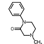 CAS#: 97406-70-7, 4-methyl-1-phenyl-piperazin-2-one