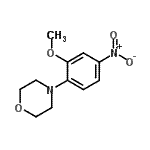 CAS#: 97459-72-8, 4-(2-Methoxy-4-nitrophenyl)morpholine