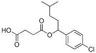 CAS#: 97492-93-8, Butanedioic Acid 1-[1-(4-Chlorophenyl)-4-Methylpentyl] Ester