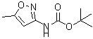 CAS#: 97517-66-3, 2-Methyl-2-propanyl (5-methyl-1,2-oxazol-3-yl)carbamate