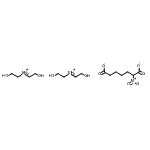 CAS#: 97552-83-5, bis(2-hydroxyethyl)ammonium; 2-nitroheptanedioate
