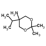 CAS#: 97584-21-9, 5-Isopropyl-2,2-dimethyl-1,3-dioxan-5-amine