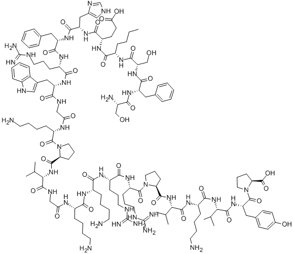 CAS#: 97773-00-7, 2-L-Phenylalanine-4-L-Norleucine-A1-24-Corticotropin