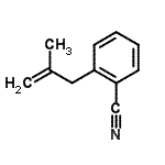 CAS#: 97780-98-8, 2-(2-Methyl-2-propen-1-yl)benzonitrile
