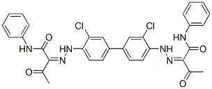 CAS#: 97794-07-5, (2Z)-2-[[2-Chloro-4-[3-Chloro-4-[(2Z)-2-[2-Oxo-1-(Phenylcarbamoyl)Propylidene]Hydrazinyl]Phenyl]Phenyl]Hydrazinylidene]-3-Oxo-N-Phenyl-Butanamide