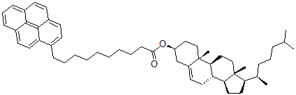 CAS#: 97850-83-4, 3-(10-Pyrenedecanoyl)Cholesterol