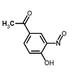 CAS#: 97871-70-0, 1-(4-Hydroxy-3-nitrosophenyl)ethanone