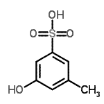 CAS#: 98-20-4, 3-Hydroxy-5-methylbenzenesulfonic acid