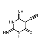 CAS#: 98024-74-9, 2,4-Diimino-6-oxohexahydro-5-pyrimidinecarbonitrile