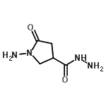 CAS#: 98069-97-7, 1-Amino-5-oxo-3-pyrrolidinecarbohydrazide