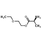 CAS 登录号：98092-29-6， 2-乙氧基乙基L-丙氨酸酯