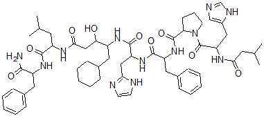 CAS#: 98105-34-1, Renin Inhibitory Peptide, 4-Amino-5-Cyclohexyl-3-Hydroxypentanoic Acid