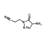 CAS#: 98135-39-8, 3-(4-Amino-5-oxo-4,5-dihydro-1H-pyrazol-1-yl)propanenitrile