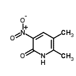 CAS#: 98276-88-1, 5,6-Dimethyl-3-nitro-2-pyridinol