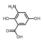 CAS#: 98279-58-4, 3-Amino-2,5-dihydroxybenzoic acid