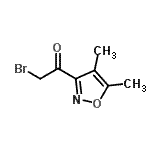 CAS#: 98280-13-8, 2-Bromo-1-(4,5-dimethyl-1,2-oxazol-3-yl)ethanone