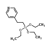 CAS 登录号：98299-74-2， 4-[2-(三乙氧基硅烷基)乙基]吡啶
