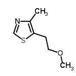CAS#: 98316-89-3, 5-(2-methoxyethyl)-4-methyl-thiazole