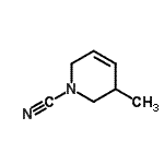 CAS#: 98334-29-3, 3-Methyl-3,6-dihydro-1(2H)-pyridinecarbonitrile