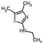 CAS#: 98337-34-9, N-Ethyl-4,5-dimethyl-1,3-thiazol-2-amine