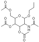 CAS#: 98346-06-6, Propyl 2-acetamido-3,4,6-tri-O-acetyl-2-deoxyhexopyranoside