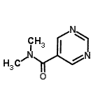 CAS#: 98405-54-0, N,N-Dimethyl-5-pyrimidinecarboxamide