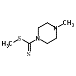 CAS#: 98428-90-1, Methyl 4-methyl-1-piperazinecarbodithioate