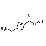 CAS#: 98431-66-4, Methyl 3-(aminomethyl)-1-cyclobutene-1-carboxylate