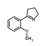 CAS#: 98464-65-4, 5-(2-Methoxyphenyl)-3,4-dihydro-2H-pyrrole