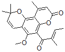 CAS#: 98479-90-4, 5-Methoxy-2,2,10-Trimethyl-6-[(Z)-2-Methyl-1-Oxo-2-Butenyl]-2H,8H-Benzo[1,2-b:3,4-b']Dipyran-8-One