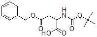 CAS#: 98482-77-0, 2-tert-Butoxycarbonylamino-succinic acid 4-benzyl ester
