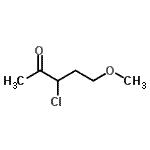 CAS#: 98486-23-8, 3-Chloro-5-methoxy-2-pentanone