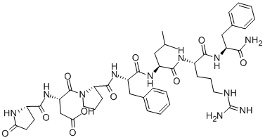 CAS 登录号：98495-35-3， 5-氧代-L-脯氨酰-L-alpha-天冬氨酰-L-脯氨酰-L-苯丙氨酰-L-亮氨酰-L-精氨酰-L-苯丙氨酰胺