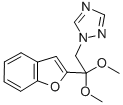 CAS 登录号:98518-96-8, 1-(2-(2-苯并呋喃基)-2,2-二甲氧基乙基)-1H-1,2,4-三唑